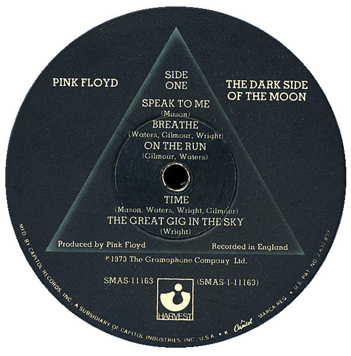 Пинк флойд луна. Pink Floyd Dark Side of the Moon 1973. 1973 - The Dark Side of the Moon. Пинк Флойд /1973г./ «The Dark Side of the Moon. Pink Floyd ‎– the Dark Side of the Moon (first uk pressing a2b2 Matrix).