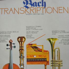 Jan Sebastian Bach - Transkriptionen (Konzerte Nach BWV 1060)