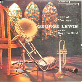 George Lewis And His Ragtime Band ‎– Jazz At Vespers